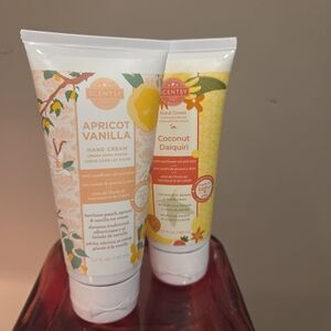 Scentsy Apricot Vanilla and Coconut Daiquiri Hand Cream Duo